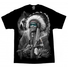 DGA David Gonzales Chicano Art Vision Quest Native American Indian T Shirt